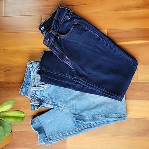 Old Navy Rockstar Super Skinny Midrise Jeans - Womens Size 4 Bundle of 2